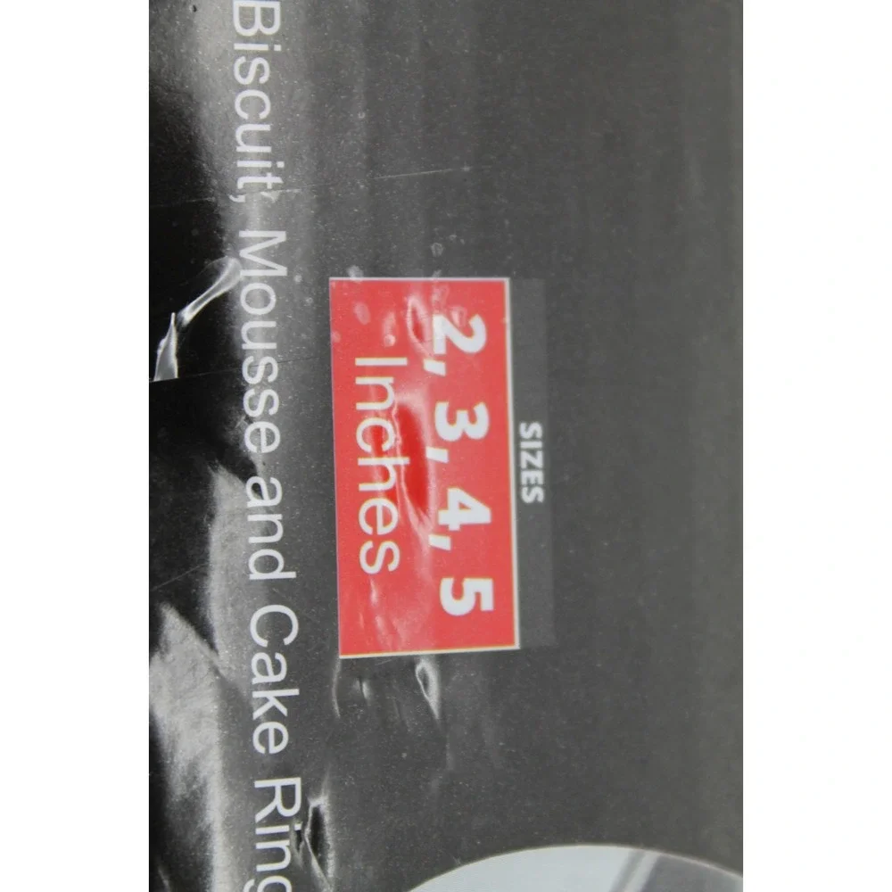 Funutters Stainless Steel Round Cookie Biscuit Cutter Set 4 Piece 2 3 4 5 Inch